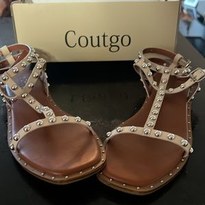 Ladies sandals. Worn once to a baby shower.